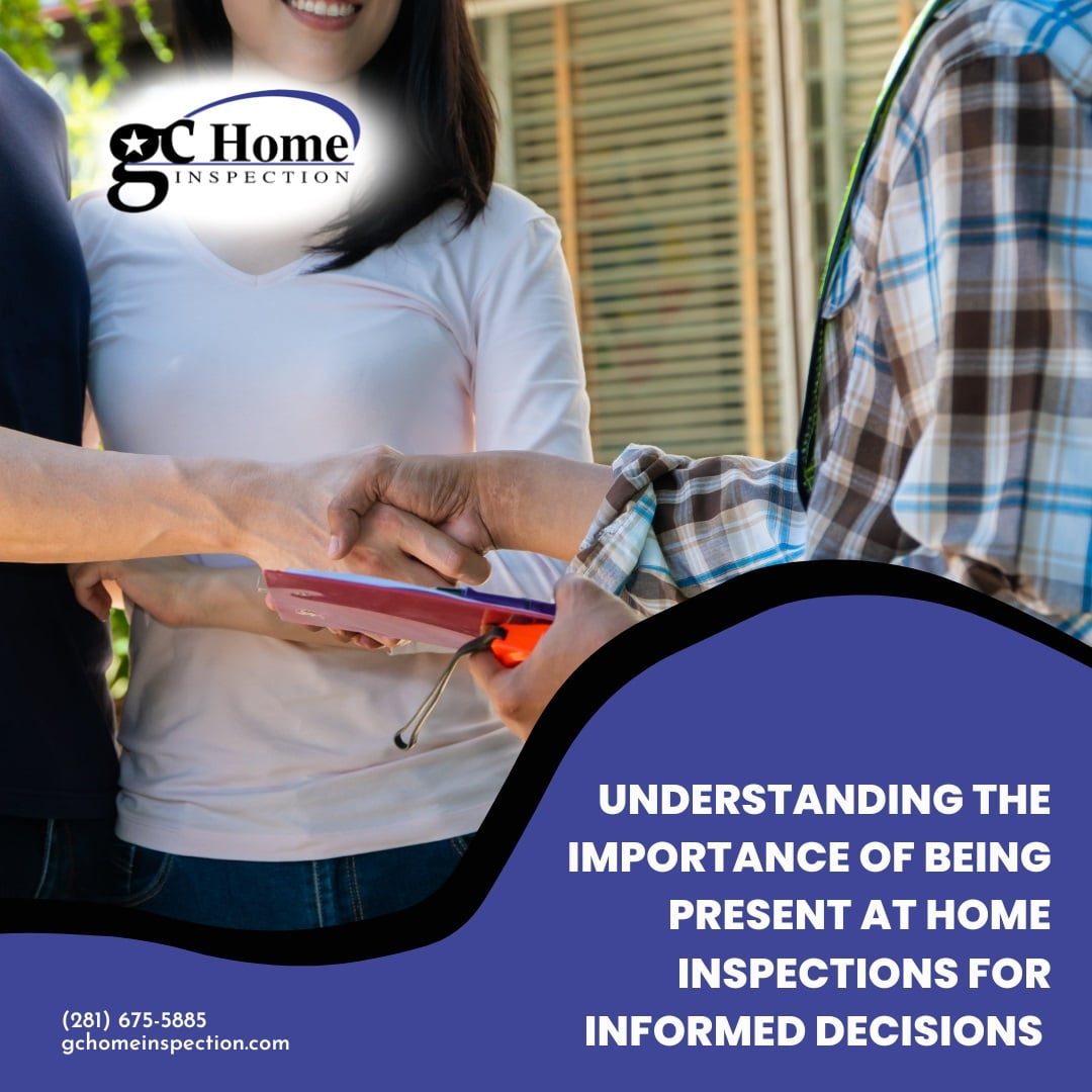 Home buyers shaking hands with their home inspector on inspection day, showing why being present at a Pearland TX home inspection leads to informed decisions
