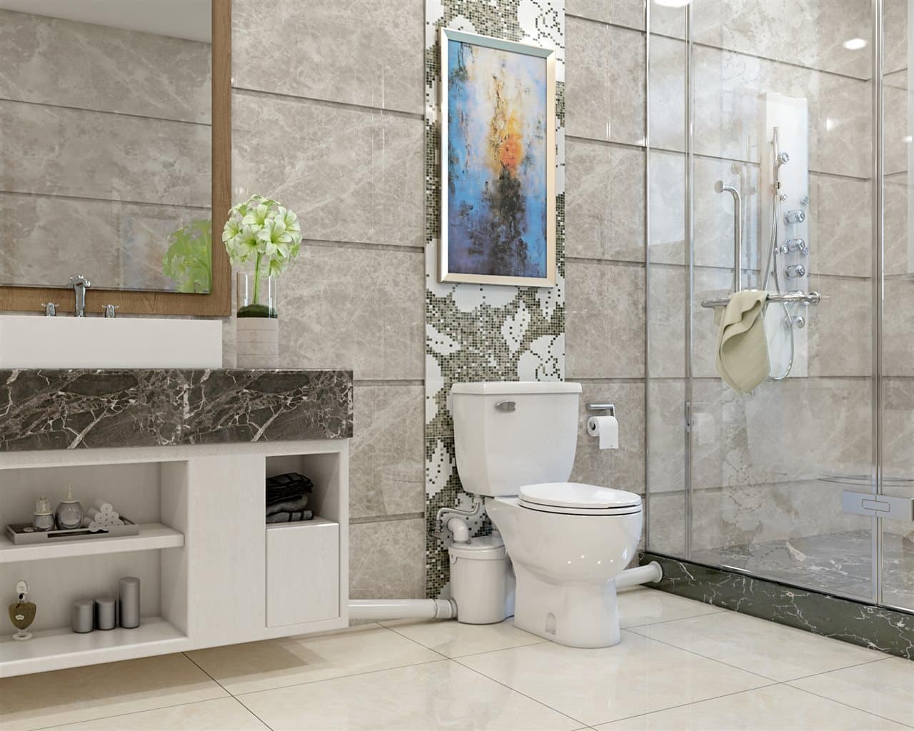 elegant bathroom | GC Home Inspection | boost your home's value | home inspection Pearland