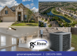 Home inspection in Pearland TX featuring exterior, neighborhood, interior living space, and HVAC system evaluation