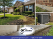 Pearland TX home inspection showing residential exterior, foundation conditions, drainage areas, and HVAC system evaluation